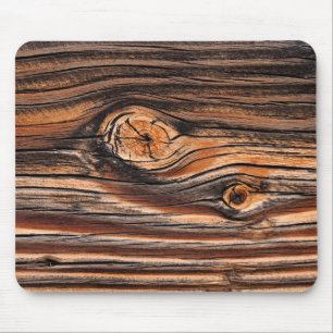 Wood Grain Mönster Musmatta