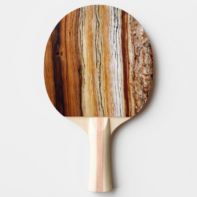 Wood Grain Mönster Pingisracket (Framsidan)