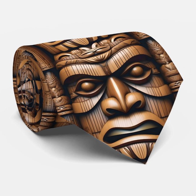 Wood Grain New Zealand Tiki Slips (Rullad)