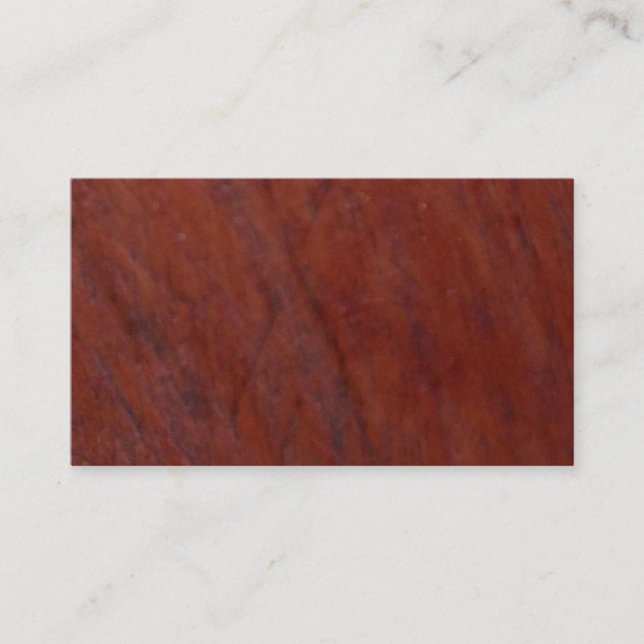 wood grain on wood grain visitkort (Framsida)