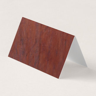 wood grain on wood grain visitkort