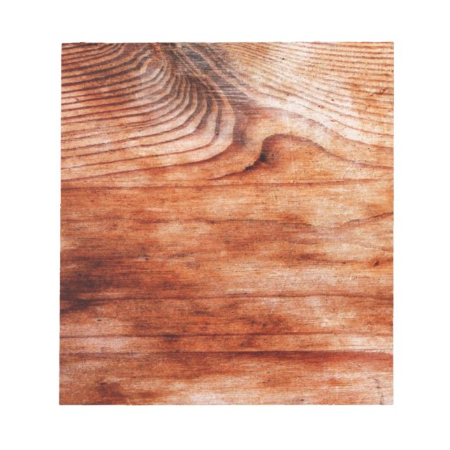 Wood Grain Struktur Anteckningsblock (Framsida)