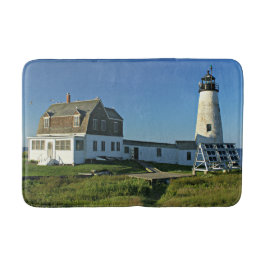 Wood Island fyr Maine Bath Mat Badrumsmatta