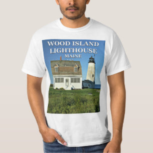 Wood Island Lighthouse, Maine T-shirt