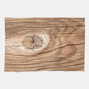 Wood korn Knothole Kökshandduk