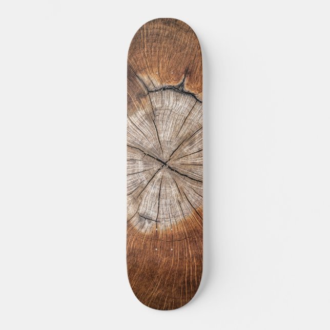 Wood korn old school skateboard bräda 18 cm (Framsida)