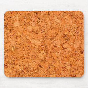 Wood kornLook för Chunky naturlig kork Musmatta
