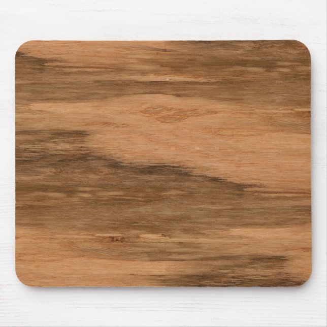 Wood kornLook för naturlig Eucalyptus Musmatta (Framsidan)