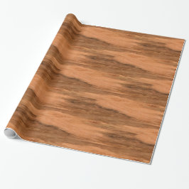 Wood kornLook för naturlig Eucalyptus Presentpapper