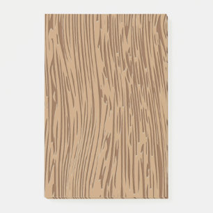 Wood kornstruktur post-it block