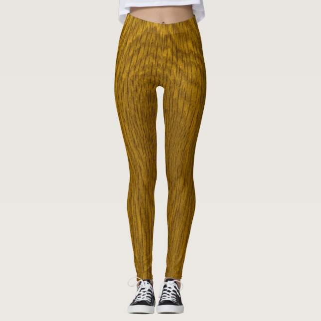 Wood korntryck leggings (Framsida)