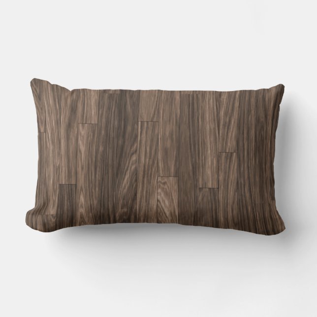 Wood korntryck, Wood kornmönster, Wood design Lumbarkudde (Framsida)