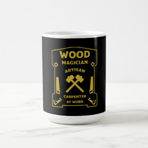 Wood Magician Magisk Mugg