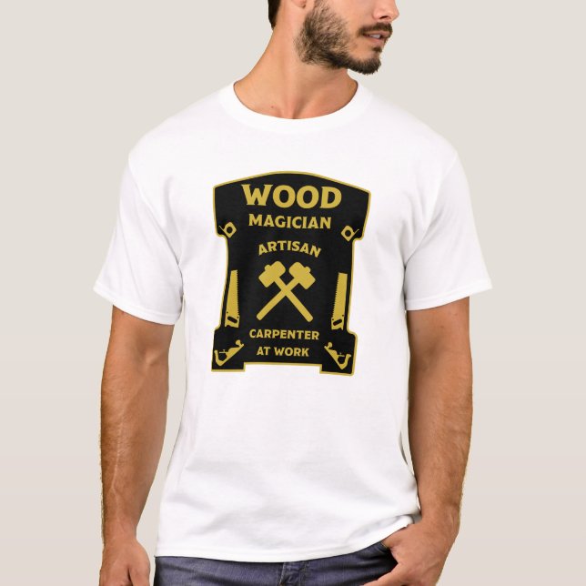 Wood Magician T Shirt (Framsida)