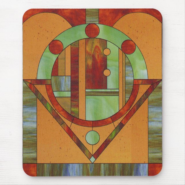 Wood mosaik musmatta (Framsidan)