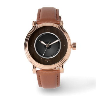 Wood Music Speaker Armbandsur