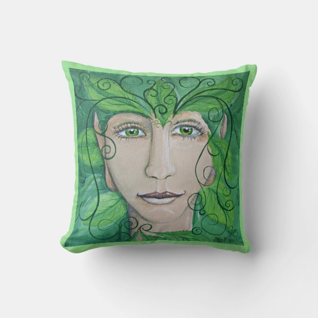 Wood Nymph cushion Kudde (Framsida)