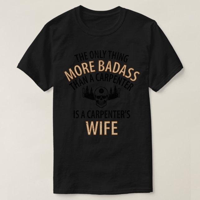Wood penter Joiner Woodcutter Crateur 50 T Shirt (Design framsida)