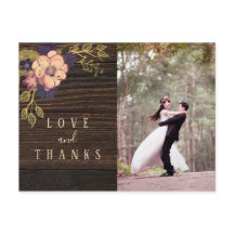 Wood Photo Bröllop Tack