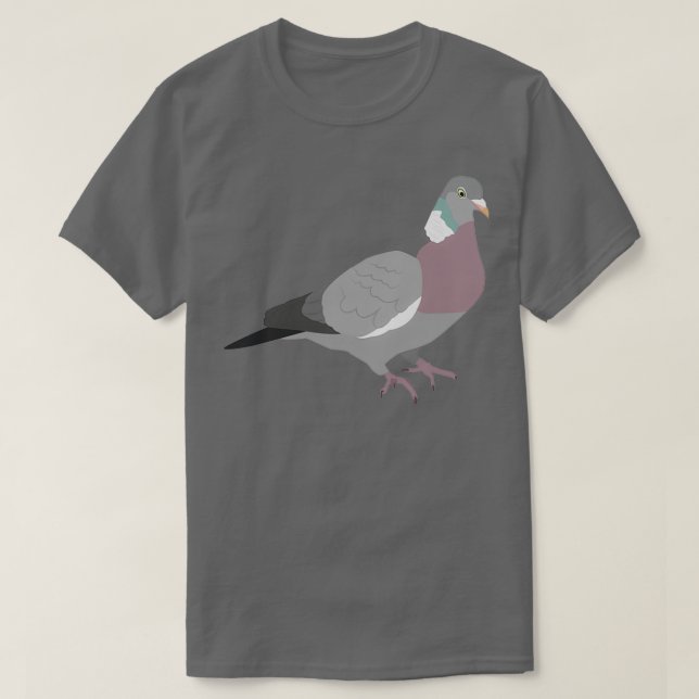 Wood Pigeon 9 T Shirt (Design framsida)