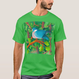 Wood Pigeon Illustration T Shirt