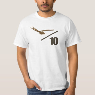 Wood plog av 10 diverse skjorta - anpassade tee shirt