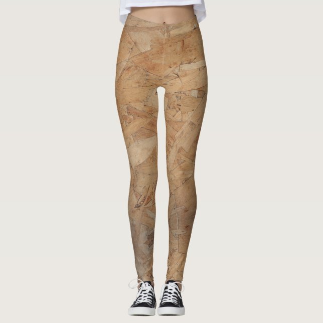 Wood Plywood - Power Yoga Leggings (Framsida)