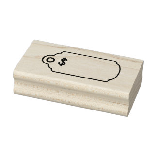 Wood Rubber Frimärke Stämpel