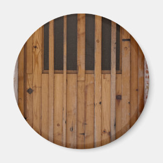Wood Slats Beach Door Costa Brava Spanien Magnet