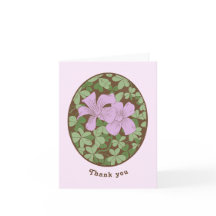 Wood Sorrel Woodblock Stil