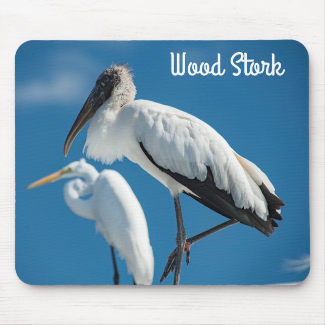 Wood Stork Musmatta (Framsidan)