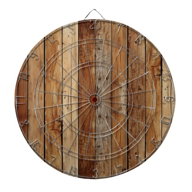 Wood Struktur Dartboard Darttavla (Framsidan)