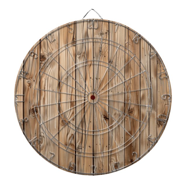 Wood Struktur Dartboard Darttavla (Framsidan)
