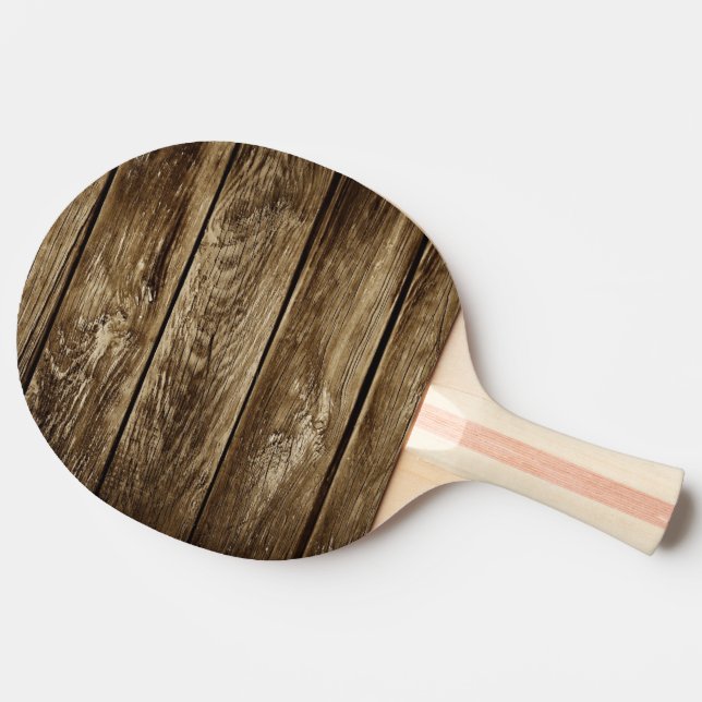 wood struktur pingisracket (Sidan)