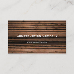 Wood strukturkonstruktion visitkort