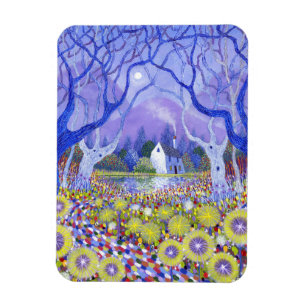 Wood stuga 2013 magnet