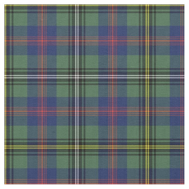 Wood Tartan Tyg (Närbild)