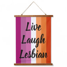 Wood Topped Wall Tapestry