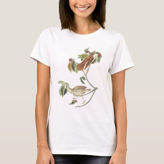 Wood trast vid Audubon T Shirt (Framsida)