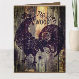 WOOD TUPP BIRTHDAY KORT