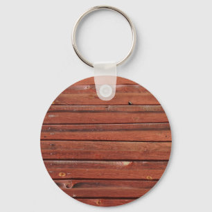 Wood with antique Patina Nyckelring