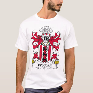 Woodall familjvapensköld tee