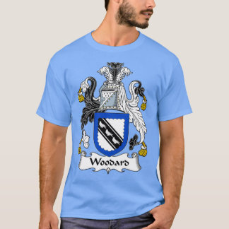Woodard Coat of Arms Family Crest  T Shirt