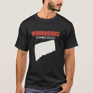 Woodbridge Connecticut USA State America Travel Co T Shirt