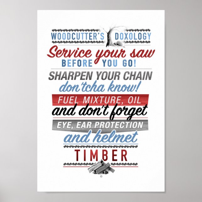 Woodcavers Doxologi poster (Framsidan)
