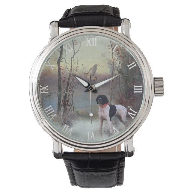 Woodcock Hunting Armbandsur (Framsida)