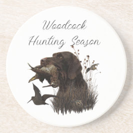 Woodcock Hunting with German Wirehected Pointer Underlägg
