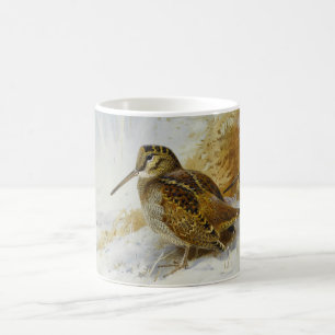 Woodcock in Winter by Archibald Thorburn Kaffemugg
