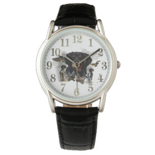 Woodcock-jakt med Brittany Spain Armbandsur