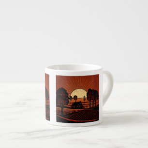 Woodcut Farm Espresso Mugg Espressomugg